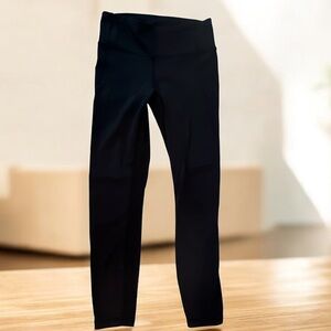 Lululemon Black High Rise Leggings Size 4 Full Length Athletic Yoga